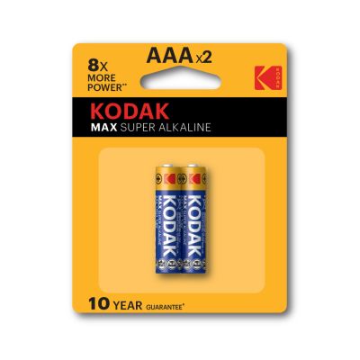KODAK Max Super Alkaline AAA 2-Pack LR03