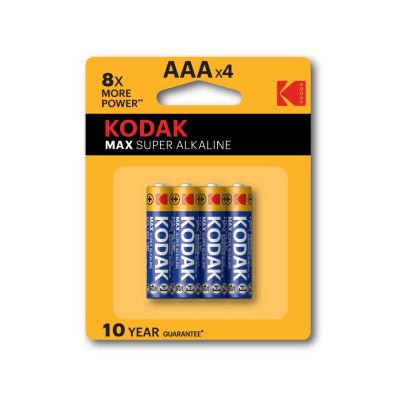 KODAK Max Super Alkaline AAA 4-Pack LR03