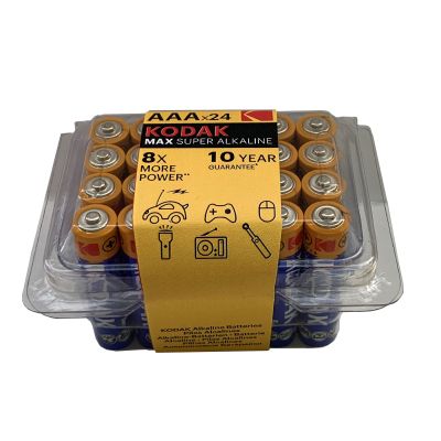 KODAK Max Super Alkaline AAA 24-Pack PVC box