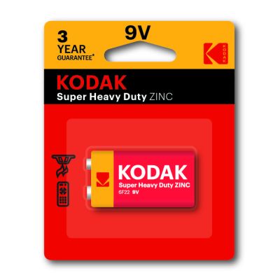 KODAK Super Heavy Duty 9v 1-pack