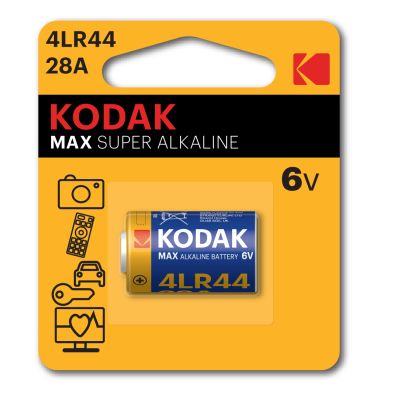 KODAK Max Super Alkaline 4LR44 (PX-28, 28A)