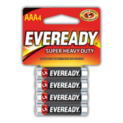Eveready Heavy-Duty AAA 4-pack