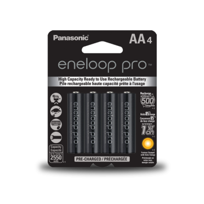 Panasonic eneloop pro AA 4-Pack 2550 mAh 3HCCA4BA