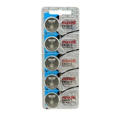 MAXELL LITHIUM COIN CELL CR 2012 5-Pack