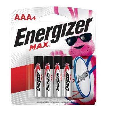 ENERGIZER MAX E92BP-4 AAA 4-PACK
