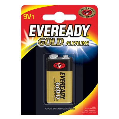 Eveready GOLD 9v Alkaline 1-pack